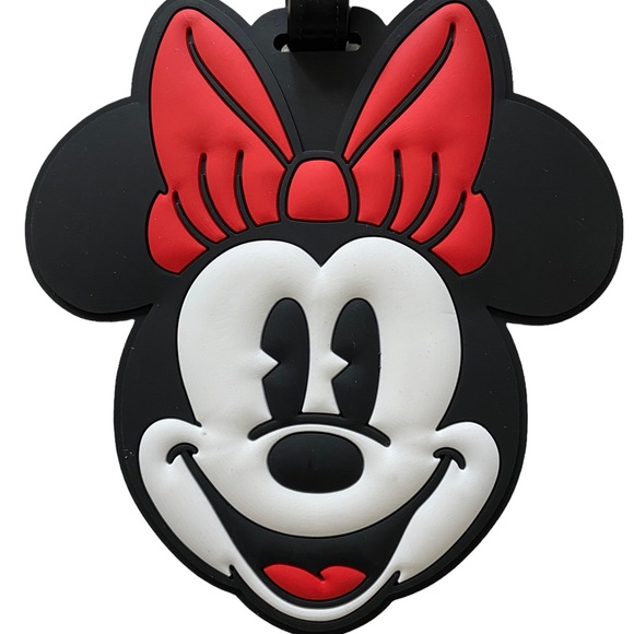 DISNEY AMERICAN TOURISTER Minnie Mouse Luggage ID Tag - Picture 1 of 4